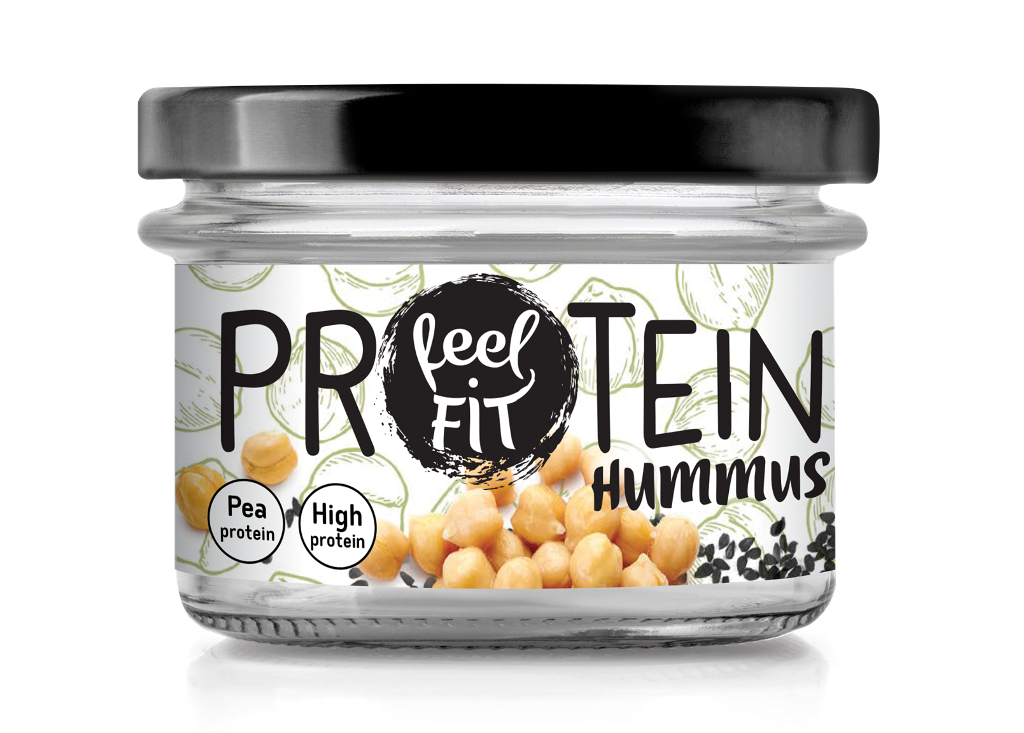 feel FIT Protein Hummus z czarnuszk PNG
