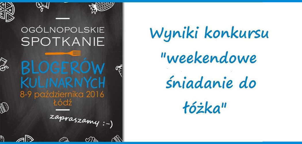 Wyniki Konkursu "weekendowe śniadanie do łóżka" 