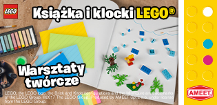 Książka i klocki LEGO – kreatywna historia